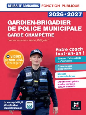 cover image of Réussite Concours--Gardien-brigadier de police municipale--Préparation complète 2026-2027